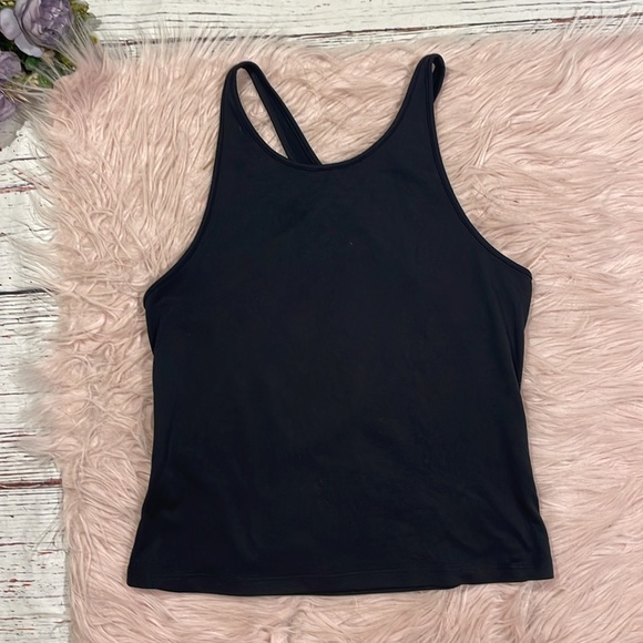 ALO Yoga SELECT Racerback TANK BLACK - Picture 2 of 7